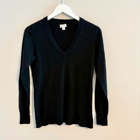 J. Crew Factory | Wool Blend V-Neck Lightweight Sweater Sz Medium - Picture 1 of 6